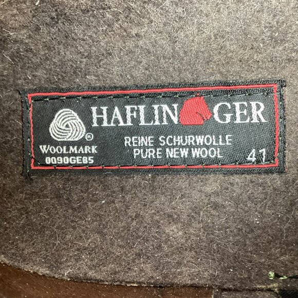 Haflinger Grizzly Torben Unisex 41 Wool Welt Closed Heel Clogs Brown Slip-On - Picture 10 of 10